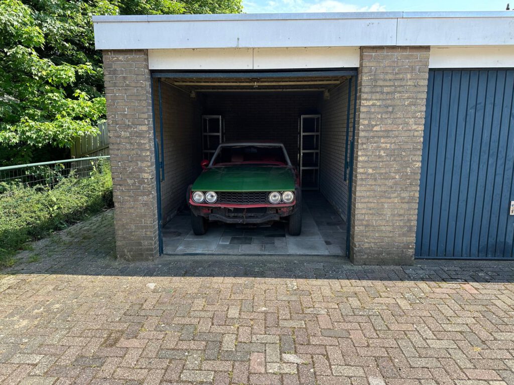 Klassieker in een garagebox